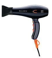 Фен DEWAL BEAUTY Balance Black, чёрный, 2200 Вт, ионизация, 1 насадка