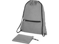Складной рюкзак со шнурком Coss, heather medium grey