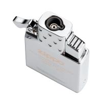 Газовый вставной блок для широкой зажигалки Zippo, одинарное турбо пламя, нержавеющая сталь