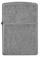 Зажигалка ZIPPO классическая с античным серебристым покрытием | Classic Antique Silver Plate, латунь/сталь, серебристая, матовая, 38x13x57 мм