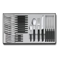 Набор из 24 столовых принадлежностей VICTORINOX Swiss Modern: 6 столовых ножей, 6 вилок,12 ложек