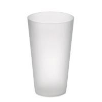 Reusable event cup 500ml прозрачно-белый