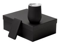 Подарочный набор с термокружкой и повербанком С2, 10000 mAh, черный , размер 10000 mAh