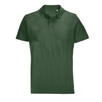 Рубашка-поло унисекс PULSE, тёмно-зелёный, 5XL, 100% хлопок, 170 г/м2