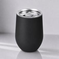 Термокружка Vacuum mug C1, soft touch, 370мл, черный