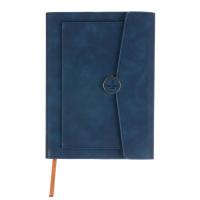 Записная книжка Pierre Cardin синяя, 16 х 22 см