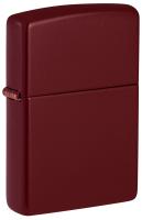 Зажигалка ZIPPO классическая с покрытием мерло | Classic Merlot, латунь/сталь, бордовая, глянцевая, 38x13x57 мм