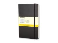 Записная книжка Moleskine Classic (в клетку) в твердой обложке, Large (13х21см), черный , размер A5