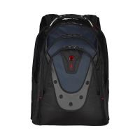 Рюкзак WENGER Ibex 17", черный/синий, полиэстер/ПВХ, 37 x 26 x 47 см, 23 л