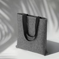 Сумка для шопинга Felt из RPET-фетра, серый
