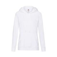 Толстовка женская "LIGHTWEIGHT", белый_XL, 80% хлопок, 20% полиэстер, 240 г/м2