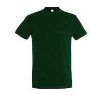 Футболка мужская IMPERIAL, темно-зеленый, 4XL, 100% хлопок, 190 г/м2