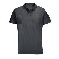 Рубашка-поло унисекс PULSE, антрацитовый, 2XL, 100% хлопок, 170 г/м2