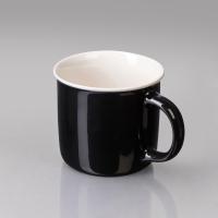 Кружка с каймой Countryside M, черный 410ml , размер M
