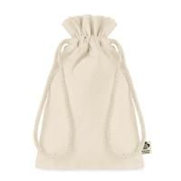 Мешок подарочный малый бежевый