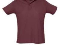 Рубашка поло мужская SUMMER II, бордовый, 2XL, 100% хлопок, 170 г/м2