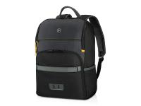 Рюкзак WENGER Move 16, чёрный, переработанный ПЭТ, 33 x 19 x 44 см, 22 л
