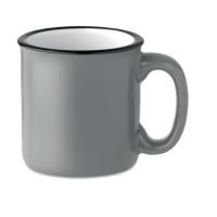 Кружка керамическая серый