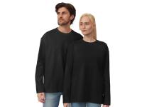 Лонгслив оверсайз Berlin унисекс, черный , размер XL-2XL
