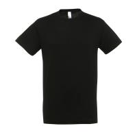 Футболка мужская REGENT, глубокий черный, 5XL, 100% хлопок, 150 г/м2