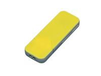 USB-флешка на 64 ГБ в стиле I-phone, прямоугольнй формы, желтый , размер 64ГБ