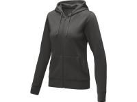 Женская толстовка на молнии Theron, storm grey , размер 2XL