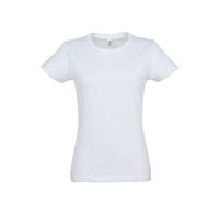 Футболка женская IMPERIAL WOMEN, светло-серый меланж_2XL, 100% хлопок, 190 г/м2