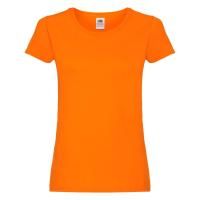Футболка женская "Original T", оранжевый_L, 100% х/б, 145 г/м2