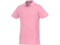 Мужское поло Helios с коротким рукавом, light pink , размер XS