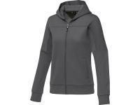 Женская спортивная трикотажная куртка Nubia на молнии, storm grey , размер 2XL