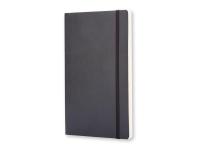 Записная книжка Moleskine Classic Soft (нелинованный), Large (13х21см), черный , размер A5