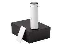 Подарочный набор с термосом и повербанком С1, белый , размер 5000 mAh