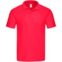 Поло мужское "Original Polo", красный_3XL, 100% х/б, 185г/м²
