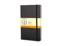 Записная книжка Moleskine Classic (в линейку) в твердой обложке, Pocket (9x14см), черный , размер A6
