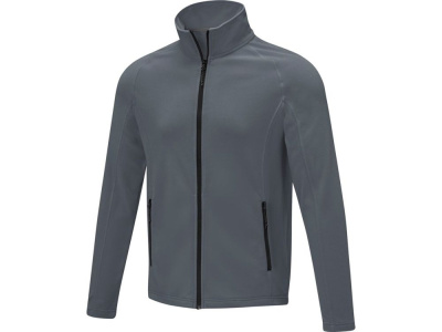 Мужская флисовая куртка Zelus, storm grey , размер XL
