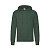 Толстовка "Hooded Sweat", темно-зеленый_S, 80% х/б, 20% п/э, 280 г/м2
