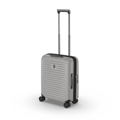 Чемодан VICTORINOX Airox Advanced, серо-белый матовый, 100% поликарбонат Makrolon, 40x20x55 см, 33 л