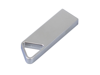 USB 2.0-флешка на 32 Гб с мини чипом, компактный дизайн, отверстие треугольной формы для цепочки , размер 32ГБ