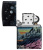 Зажигалка ZIPPO Space in Color Design с покрытием 540 Tumbled Chrome, латунь/сталь, разноцветная, 38x13x57 мм