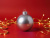 Стеклянный елочный шар Christmas bauble, серебро, металлик, с серебристым колпачком в черной коробке Стеклянный елочный шар Christmas bauble, серебро, металлик, с серебристым колпачком в черной коробке