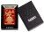 Зажигалка ZIPPO Eastern Design с покрытием Metallic Red, латунь/сталь, красная, 38x13x57 мм Зажигалка ZIPPO Eastern Design с покрытием Metallic Red, латунь/сталь, красная, 38x13x57 мм