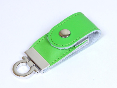 USB-флешка на 32 Гб в виде брелка, зеленый , размер 32ГБ