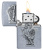 Зажигалка ZIPPO Dead Mans Hand с покрытием Street Chrome, латунь/сталь, серебристая, 38x13x57 мм Зажигалка ZIPPO Dead Mans Hand с покрытием Street Chrome, латунь/сталь, серебристая, 38x13x57 мм