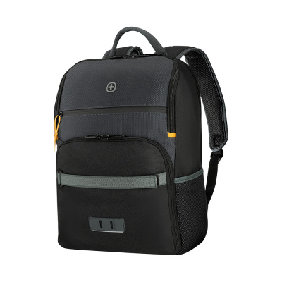 Рюкзак WENGER Move 16", чёрный, переработанный ПЭТ, 33 x 19 x 44 см, 22 л