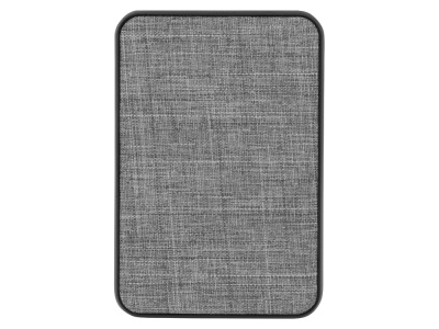 Портативное зарядное устройство из rPET Reborn, 5000 mAh, серый