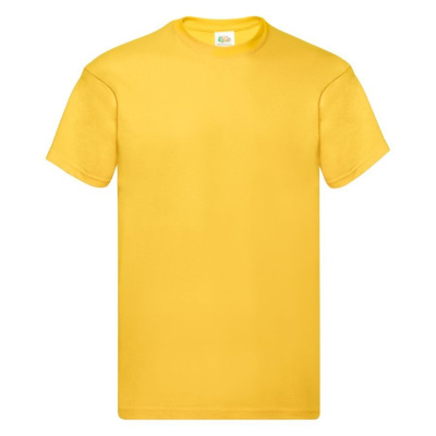 Футболка мужская "Original Full Cut T", желтый_2XL, 100% х/б, 145 г/м2