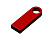 USB 2.0-флешка на 32 Гб с мини чипом и круглым отверстием, красный , размер 32ГБ