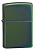 Зажигалка ZIPPO классическая с глянцевым зеленым покрытием | Classic High Polish Green, латунь/сталь, зелёная, глянцевая, 38x13x57 мм