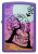 Зажигалка ZIPPO Деревья-черепа с фиолетовым матовым покрытием | Skull Tree Purple Matte, латунь/сталь, черная 38x13x57 мм Зажигалка ZIPPO Деревья-черепа с фиолетовым матовым покрытием | Skull Tree Purple Matte, латунь/сталь, черная 38x13x57 мм