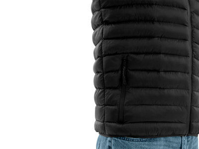 Стеганый жилет Uniqloud, черный , размер XL